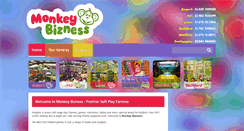 Desktop Screenshot of monkey-bizness.co.uk